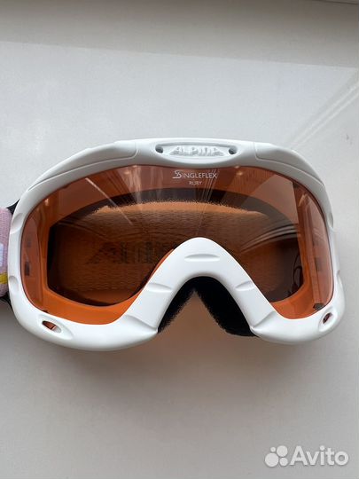 Горнолыжные очки детские alpina singleflex ruby