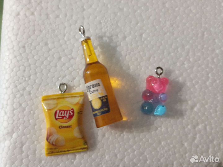 Подвески для рукоделия, булавки пластмассовые