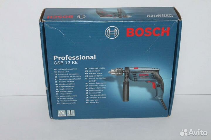 Дрель ударная bosch