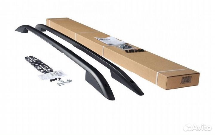 Рейлинги Can-Otomotiv Volkswagen Touareg II черный