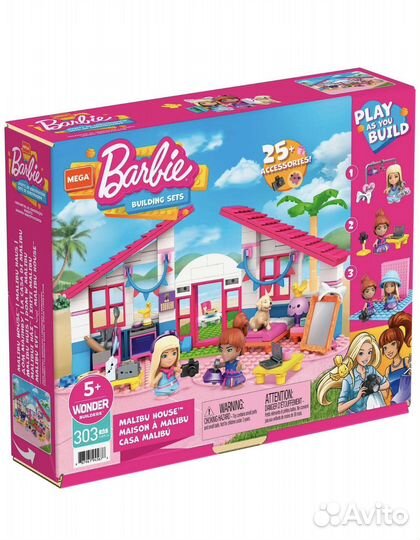 Конструктор Mega Construx Barbie Домик мечты