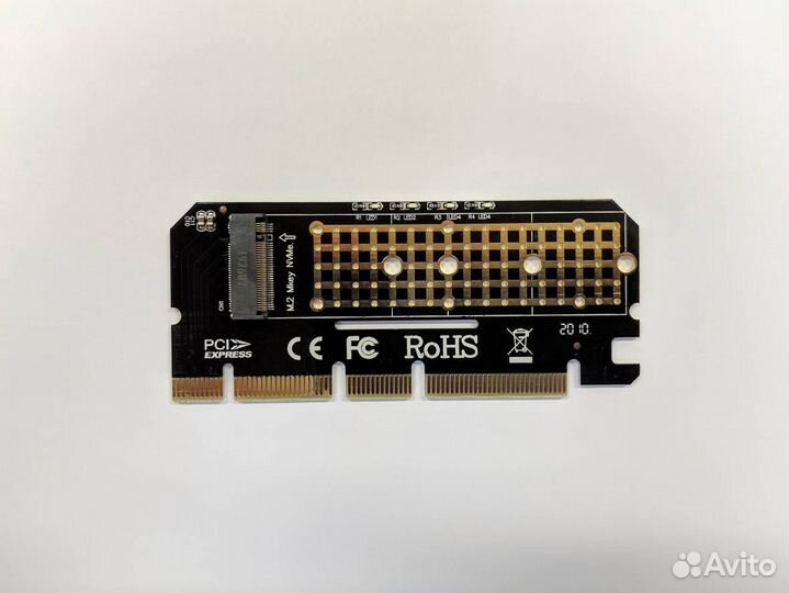 Адаптер переходник M2 на PCI-E х4
