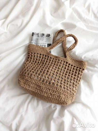 Сумка шоппер пляжная