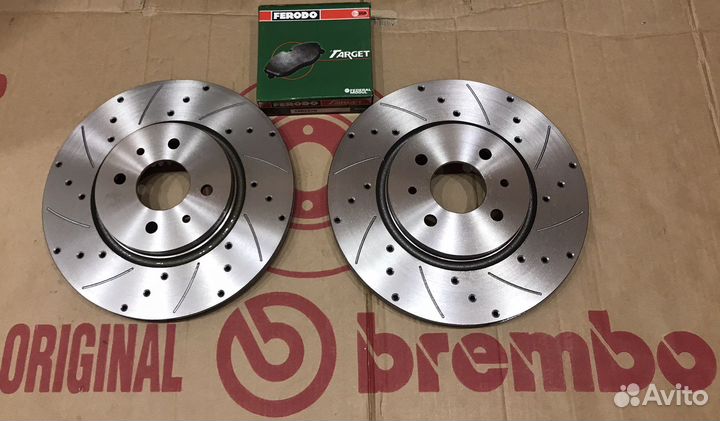 Тормозные диски Спорт Гранта Калина R15