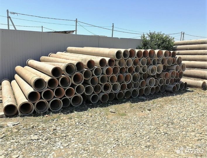 Труба асбестовая б/у 300 мм (4 / 5 / 6 метров)