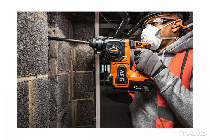 Перфоратор AEG BBH18BL2-502C SDS+, 18В 4935492343