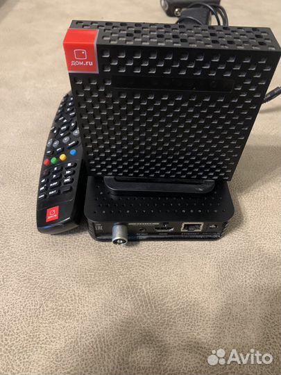 Wifi роутер + тв приставка дом.ру