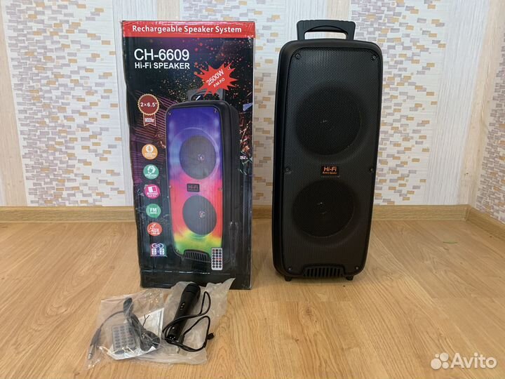 Новая колонка BT-Speaker CH-6609 (Гарантия)