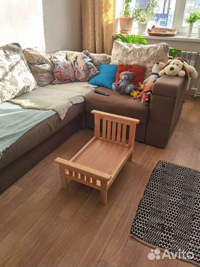 Кровать для кукол большая