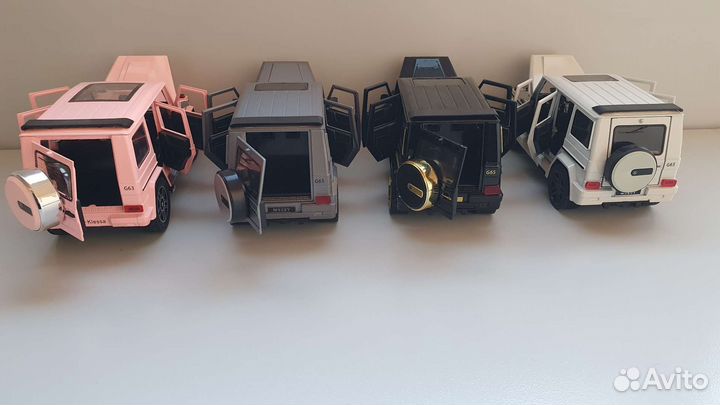 Модель 1:24 мерседес гелендваген металл