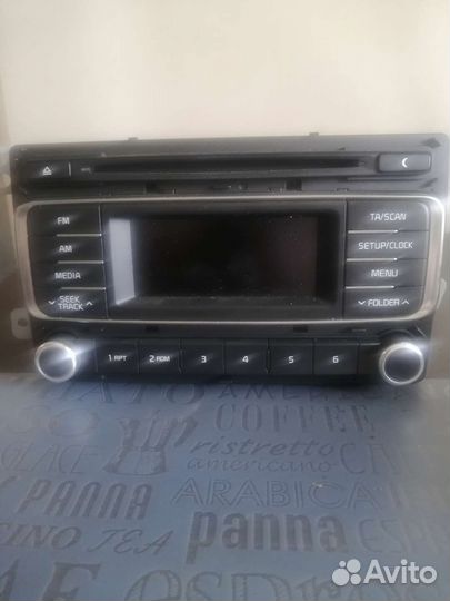 Штатная магнитола на kia rio 3