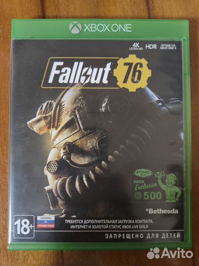 Игры на Xbox Fallout 76 xbox