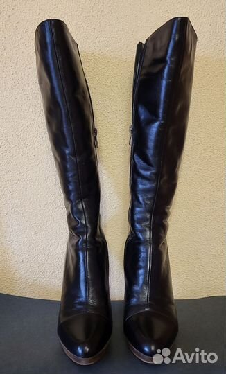 Сапоги женские зимние 39 нат кожа мех