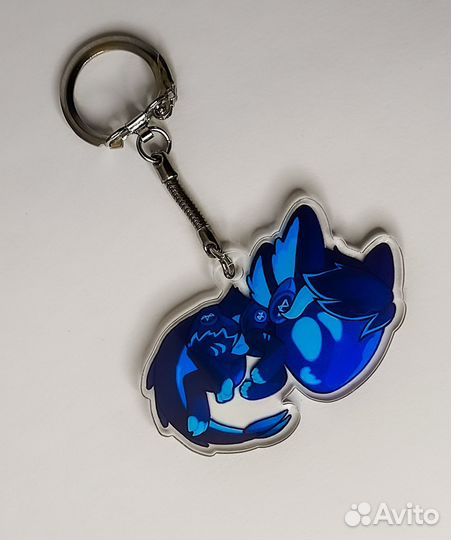 Акриловый брелок с фурри (протогеном)