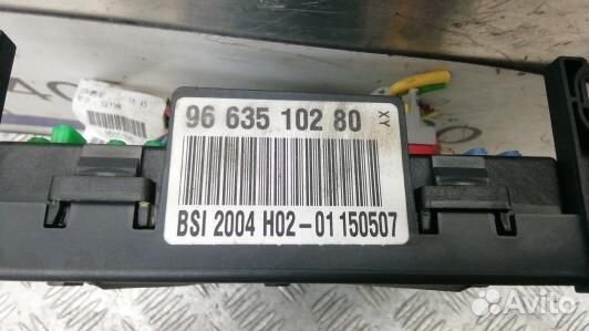 Блок комфорта peugeot 307 (JDN34M301)