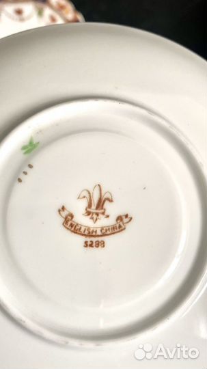 Антикварная английская посуда