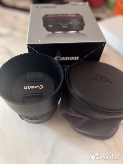 Объектив Canon EF 50mm f 1.2L usm