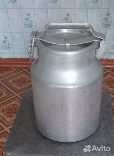 Бидон алюминиевый 10 литров СССР