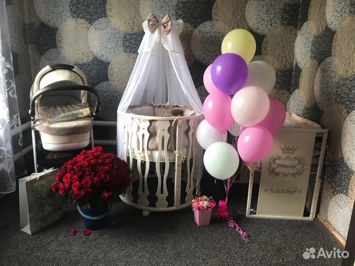 Детская кроватка трансформер 7 в 1