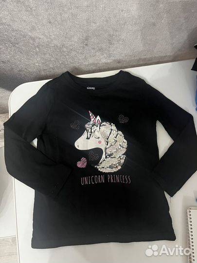 Лонгслив для девочки 98