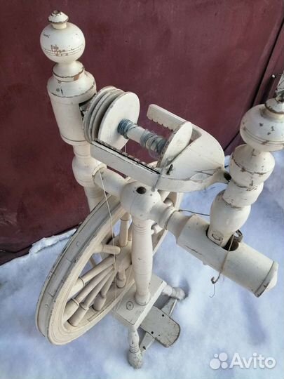 Прялка самопряха старинная