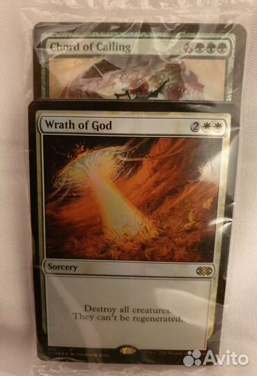 MTG. Wrath of God. Chord of Calling