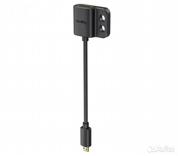 Адаптер кабеля hdmi SmallRig 3021 (hdmi D to A) Ultra Slim 4K, с креплением