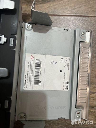 Магнитофон на салярис киа