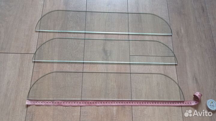 Стеклянные полки бу