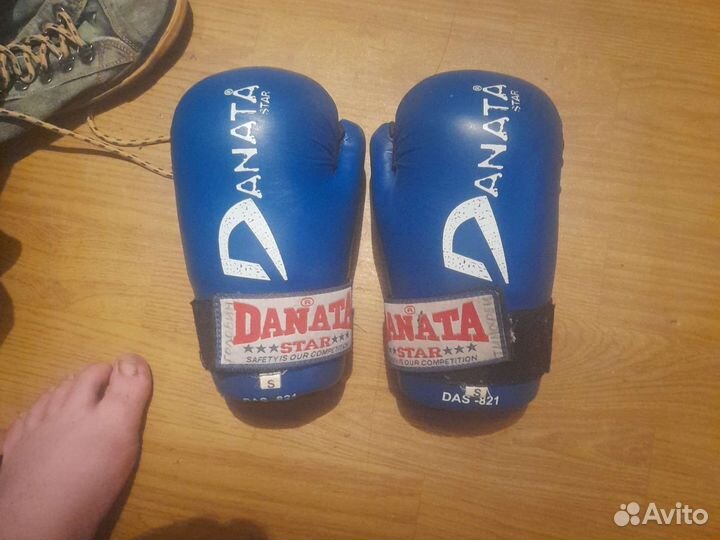 Боксерские перчатки детские размер s