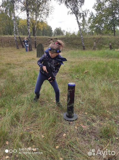 Игра для детей и взрослых выездной лазертаг