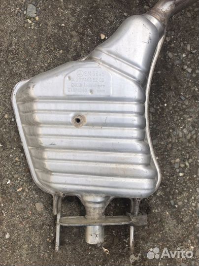 Глушитель Mercedes W221 Long