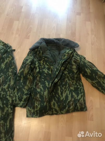 Бушлат и утепленные штаны. Новый