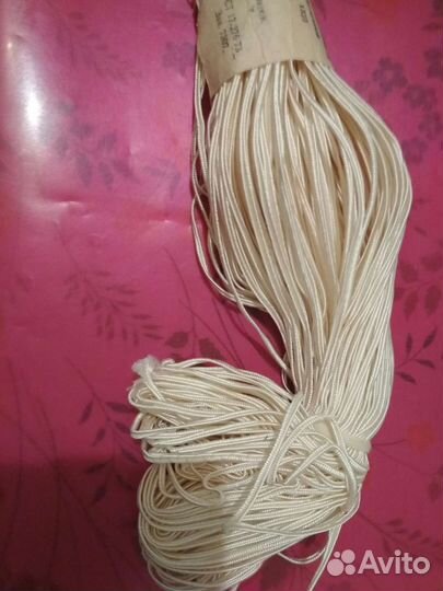 Тесьма - шнур плетёный отделочный СССР