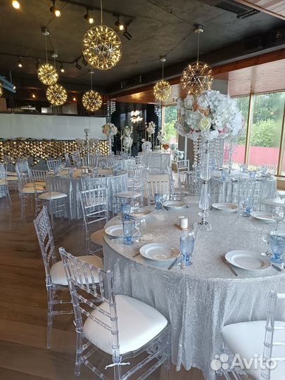Аренда столов и стульев