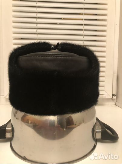 Шапка ушанка мужская мех