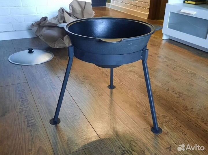 Казан чугунный 8 литров