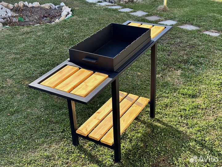 Мангал в стиле loft