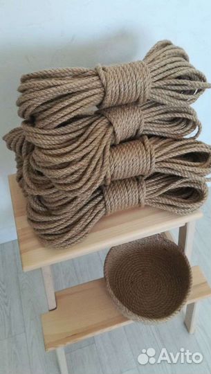 Канат джутовый 6 мм