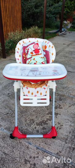 Стульчик для кормления Chicco Polly 2 в 1