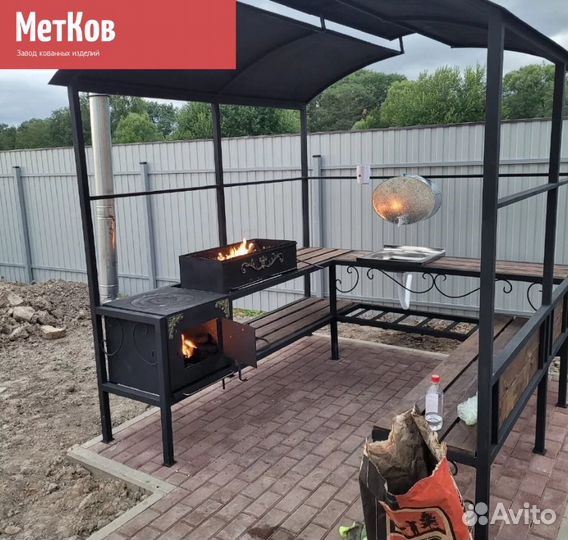 Мангалы в стиле лофт