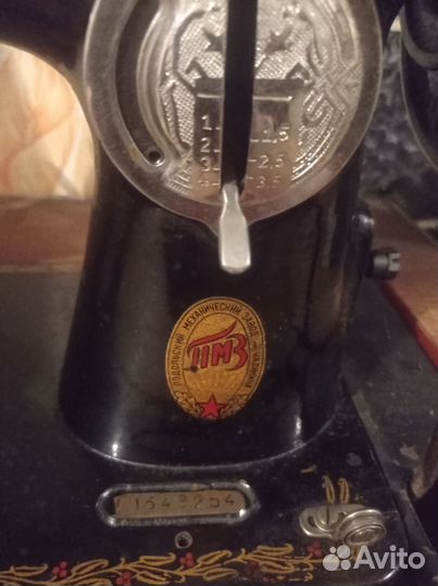 Швейная машина подольск ножная