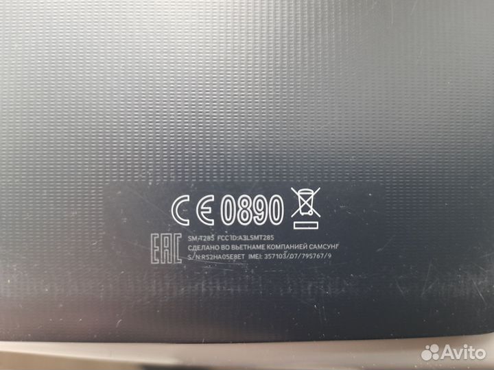 Samsung galaxy tab A SM-T285