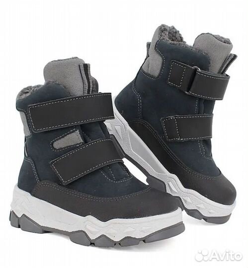 Ботинки зимние натуральная кожа 26 размер