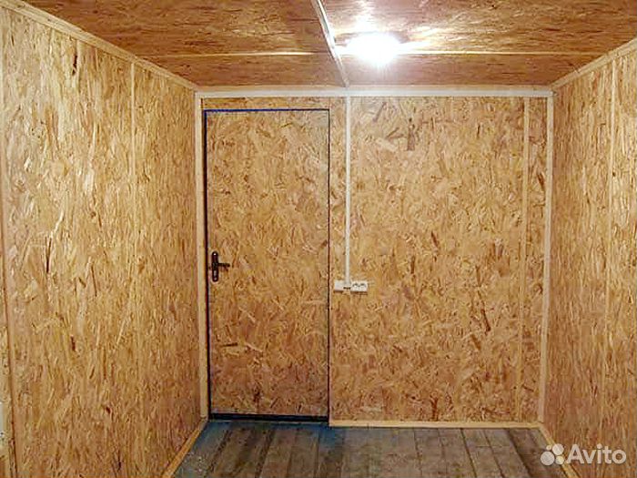 Аренда бытовки вагончика отделка OSB