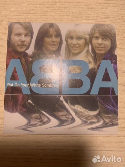 Cd диск abba с автографами