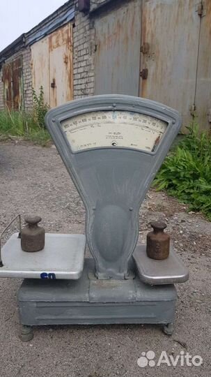 Весы с гирями СССР