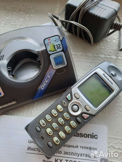 Стационарный телефон Panasonic беспроводной