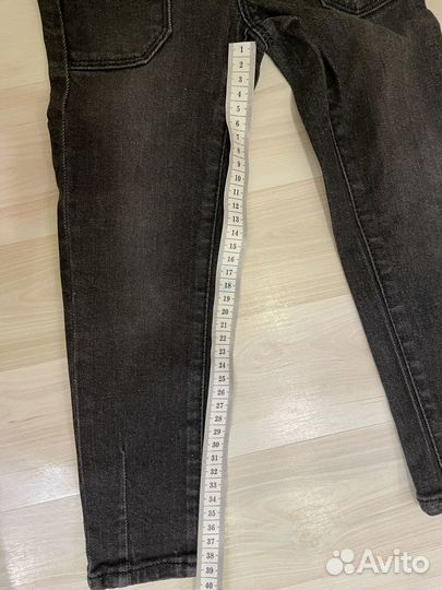 Джинсовый комбинезон cropped детский