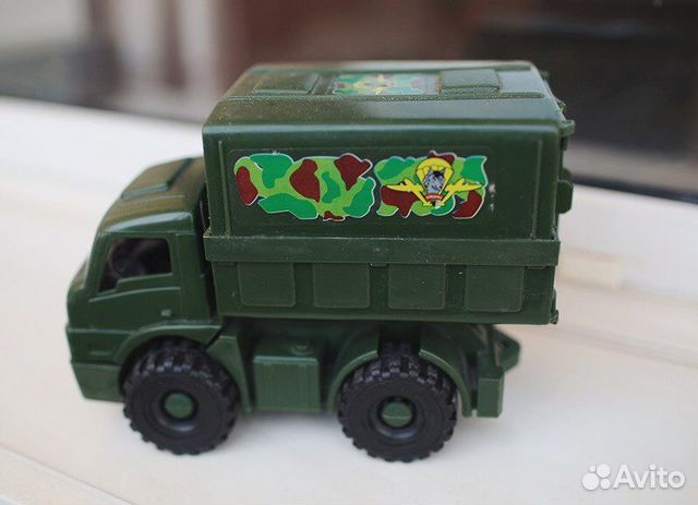 Детская машинка - военный грузовик